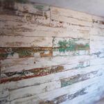 Holzoptik mit dekorativem Putz von Sanstucco — natürliche Eleganz und Gemütlichkeit für Ihr Zuhause!